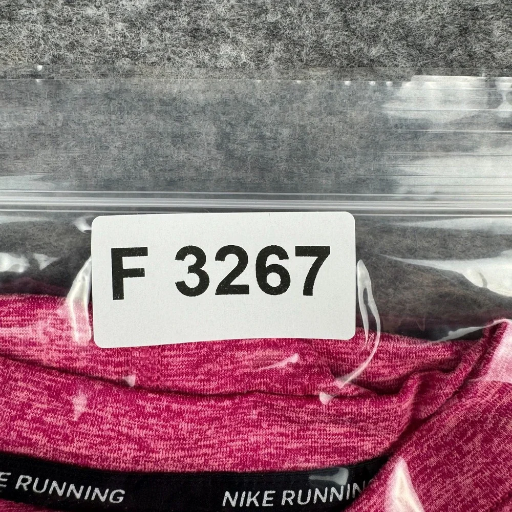 Nike Running Dri Fit Element Shirt Long Sleeve Pink Womens Small S